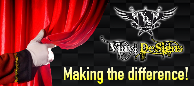 vinyl designs grand opening